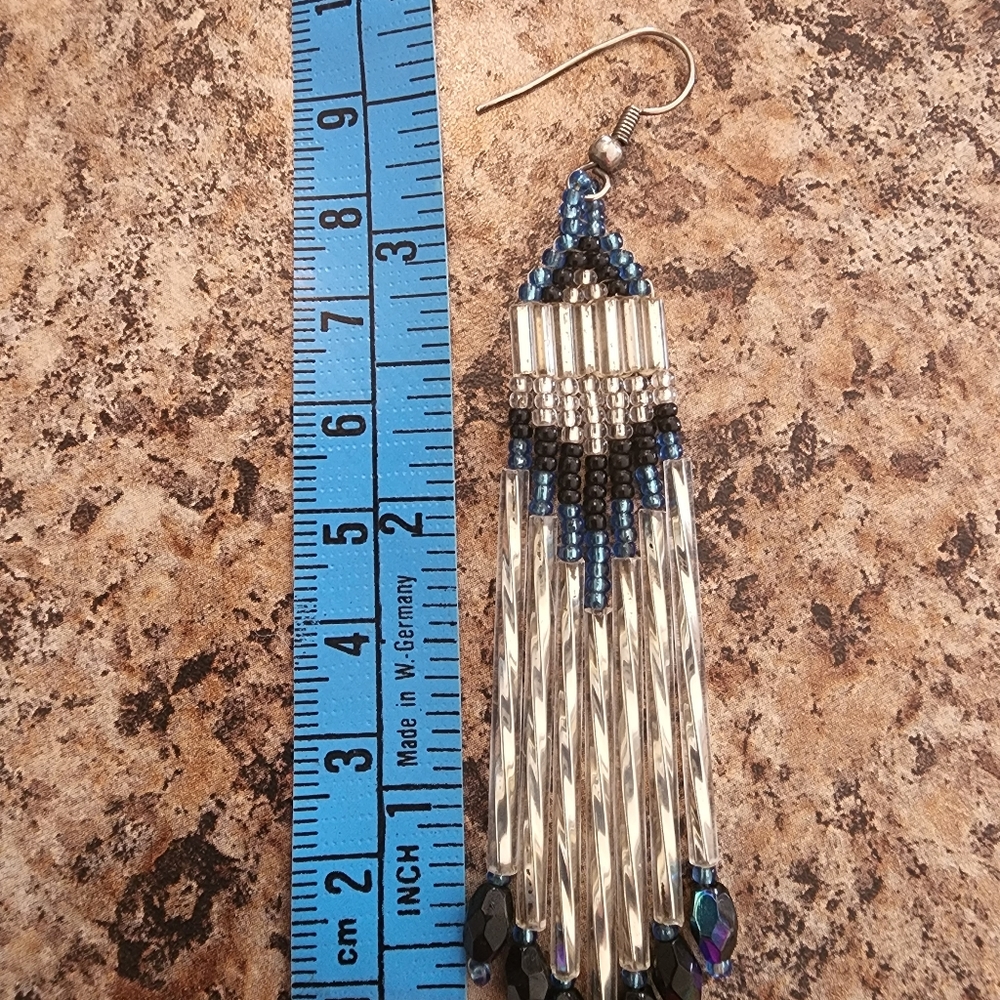 Beated earrings